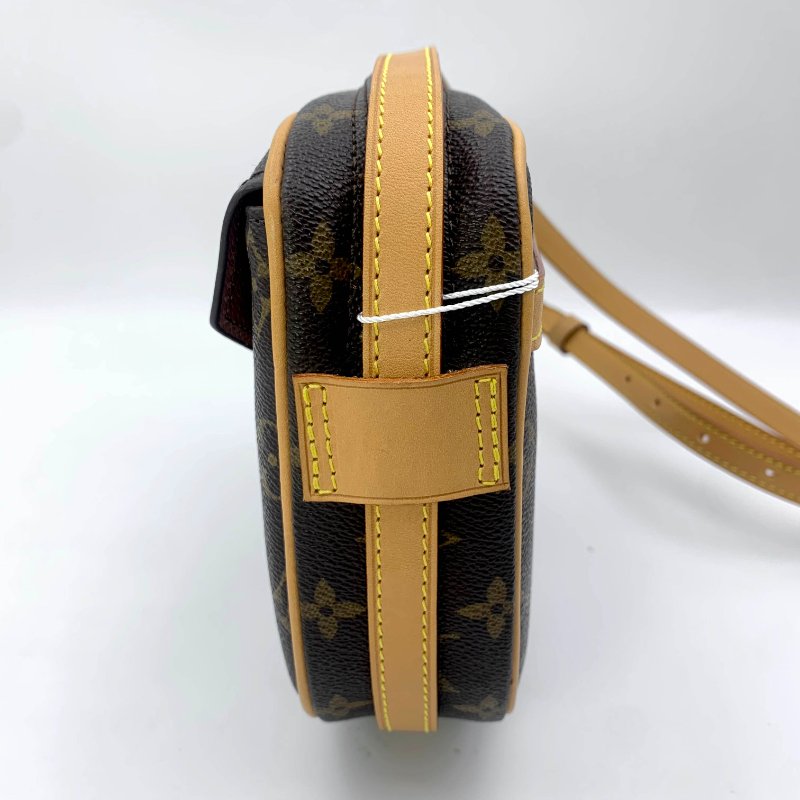 Louis Vuitton 老花蘋果馬鞍包，路易威登，LV，隨身包，斜背包，相機包，記者包，二手真品，正品，現貨，免運-3