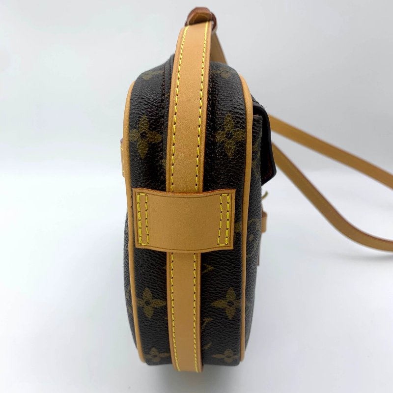 Louis Vuitton 老花蘋果馬鞍包，路易威登，LV，隨身包，斜背包，相機包，記者包，二手真品，正品，現貨，免運-6