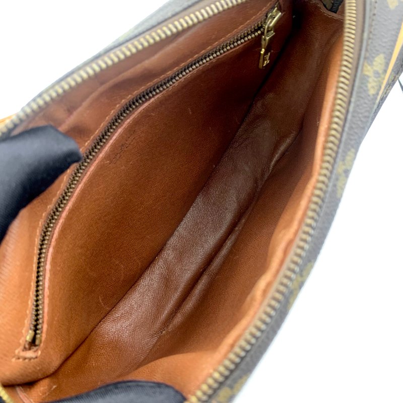 Louis Vuitton 老花蘋果馬鞍包，路易威登，LV，隨身包，斜背包，相機包，記者包，二手真品，正品，現貨，免運-14