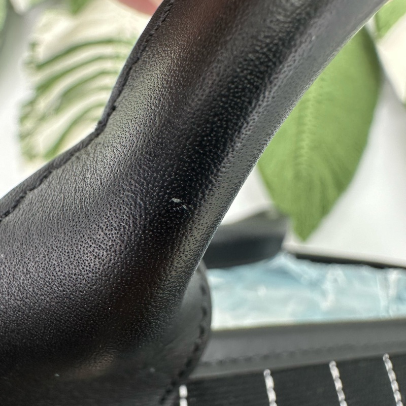 CHANEL 23P Deauville 黑白色銀扣沙灘Tote bag 晶片款-6