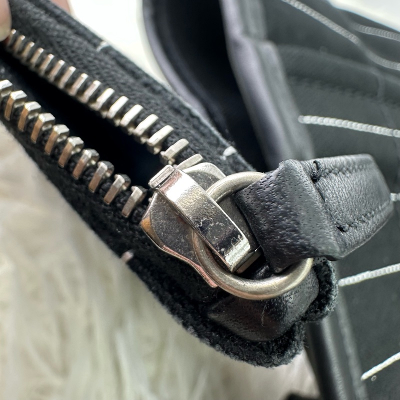 CHANEL 23P Deauville 黑白色銀扣沙灘Tote bag 晶片款-22