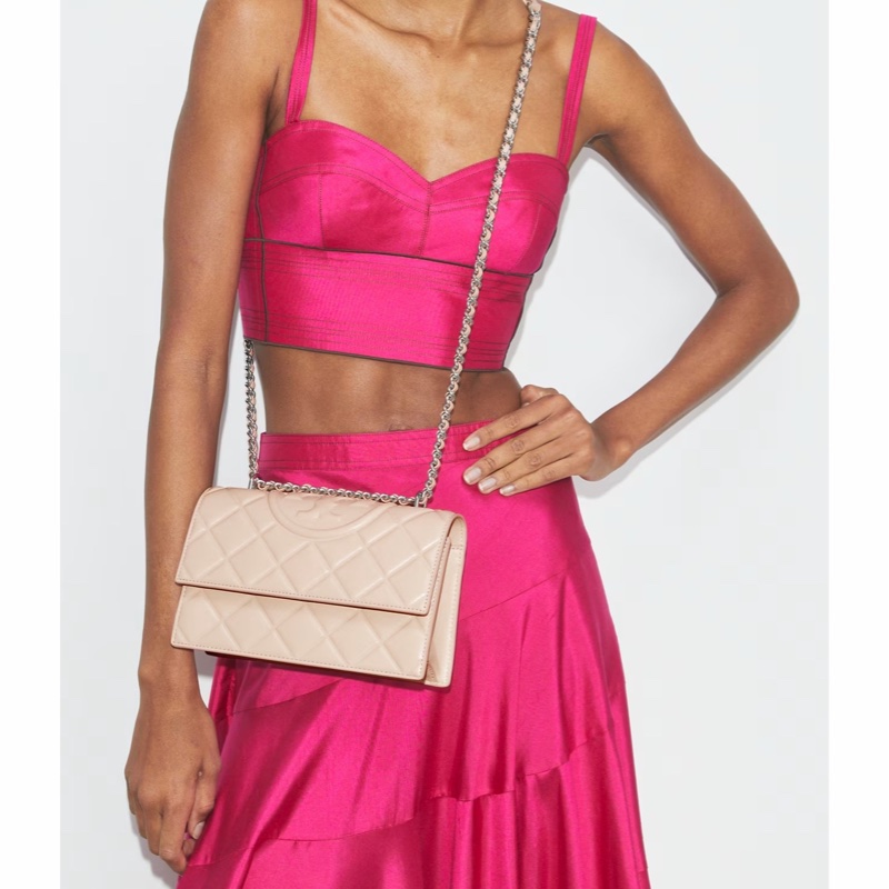 Tory Burch 女士 小號 FLEMING 可變換單肩包均碼碼22cm*6.5cm*13.5cm-4