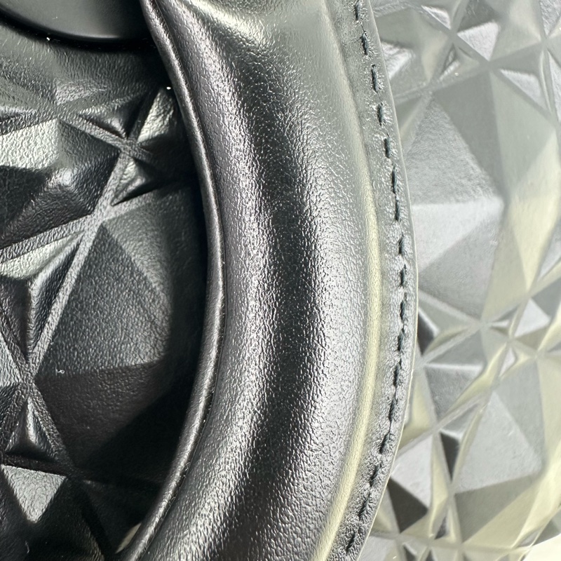 DIOR Lady D-Joy So Black鑽石菱格款 全套有盒-11