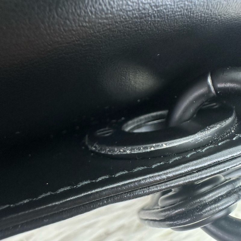 DIOR Lady D-Joy So Black鑽石菱格款 全套有盒-15