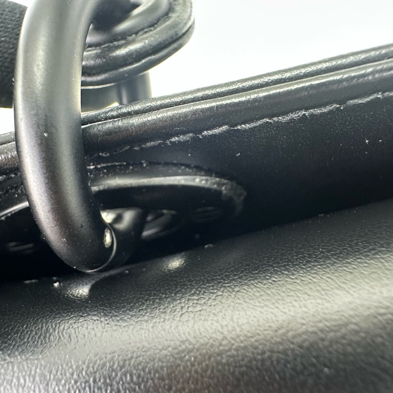 DIOR Lady D-Joy So Black鑽石菱格款 全套有盒-17