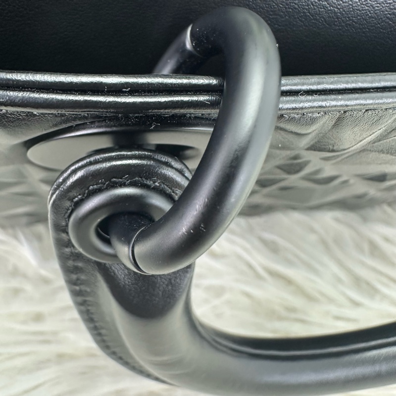 DIOR Lady D-Joy So Black鑽石菱格款 全套有盒-19