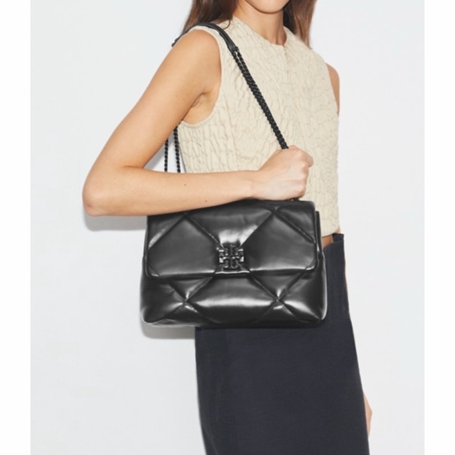 Tory Burch 女士 KIRA DIAMOND QUILT 單肩包均碼碼29.5cm*8cm*19cm-3