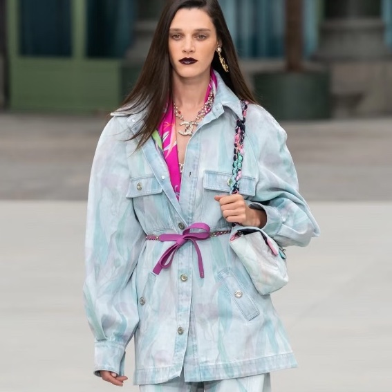 ❤️CHANEL 走秀款 特殊暈染 時尚外套 精美內襯-1