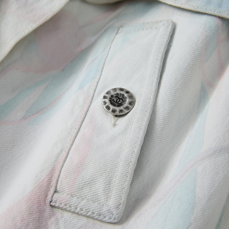 ❤️CHANEL 走秀款 特殊暈染 時尚外套 精美內襯-7