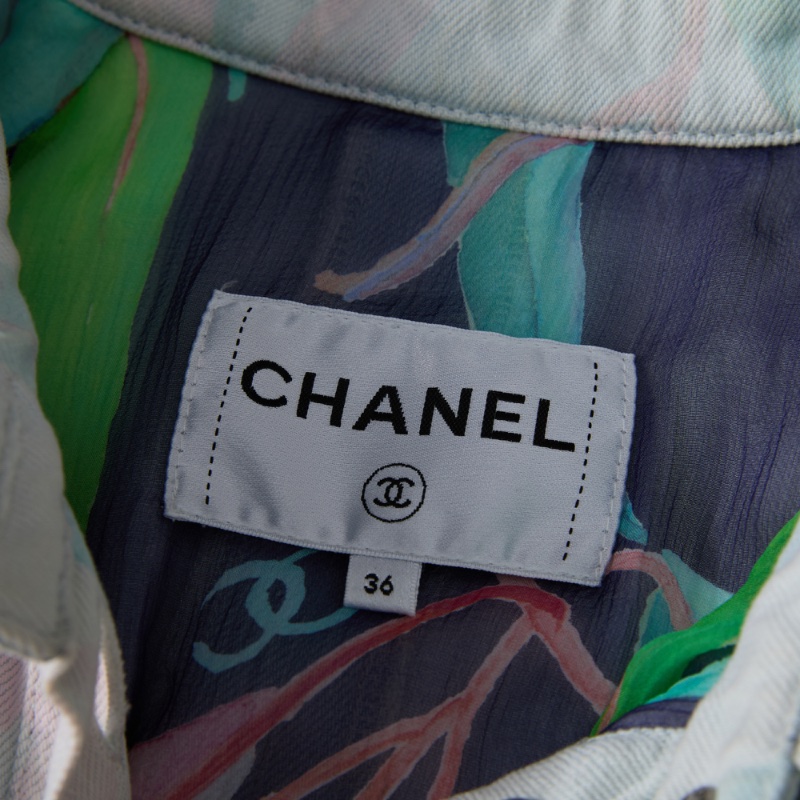 ❤️CHANEL 走秀款 特殊暈染 時尚外套 精美內襯-10