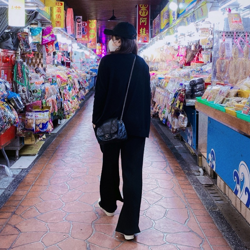 chanel兩用鏈條包/小包/肩背包/斜背包/黑色/日常/油蠟/荔枝/小香/香奈兒-3