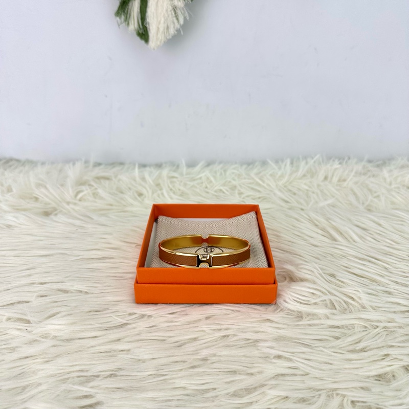 閑置品🌟HERMES Olympe bracelet 金棕色 T3 Size 全套有單-1