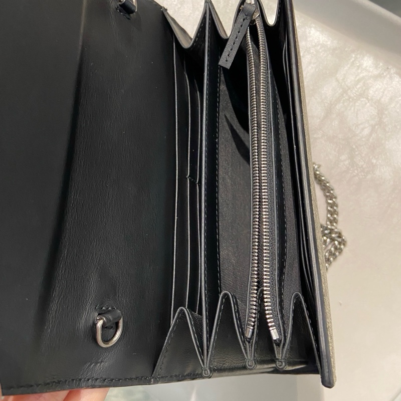 Gucci古馳老花酒神woc鏈條包-5