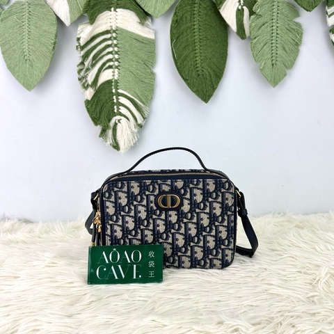 DIOR Oblique 30 Montaigne Box Bag 手提單肩斜肩包