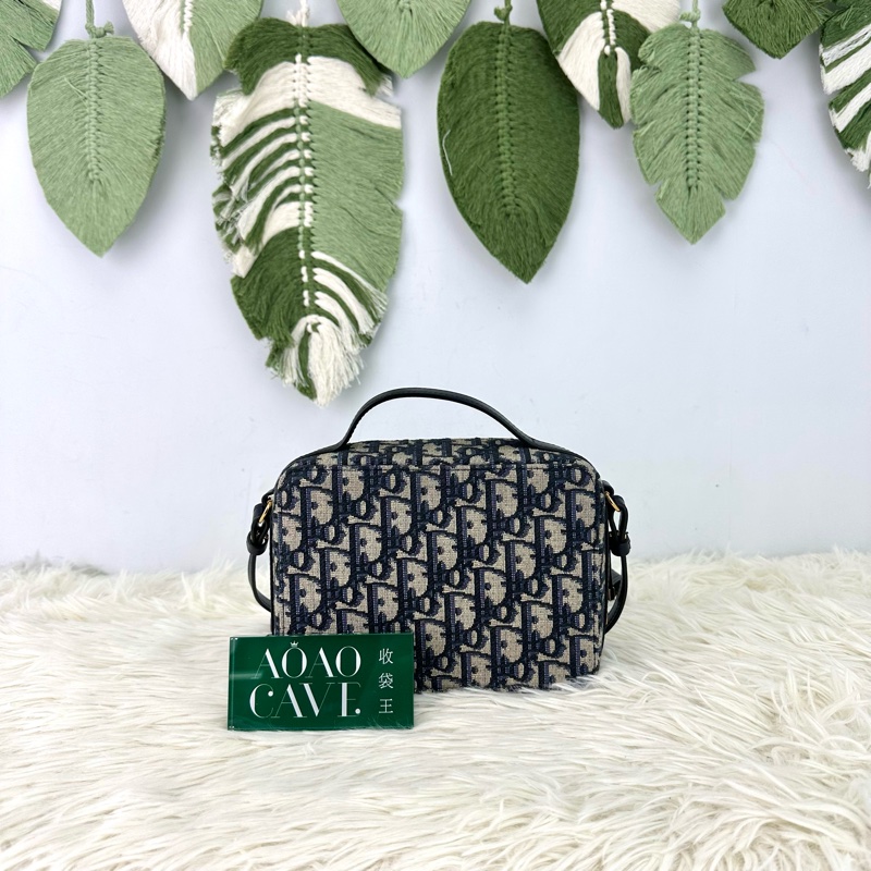 DIOR Oblique 30 Montaigne Box Bag 手提單肩斜肩包-4