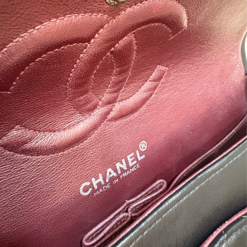 香奈兒 Chanel cf25 黑銀-9