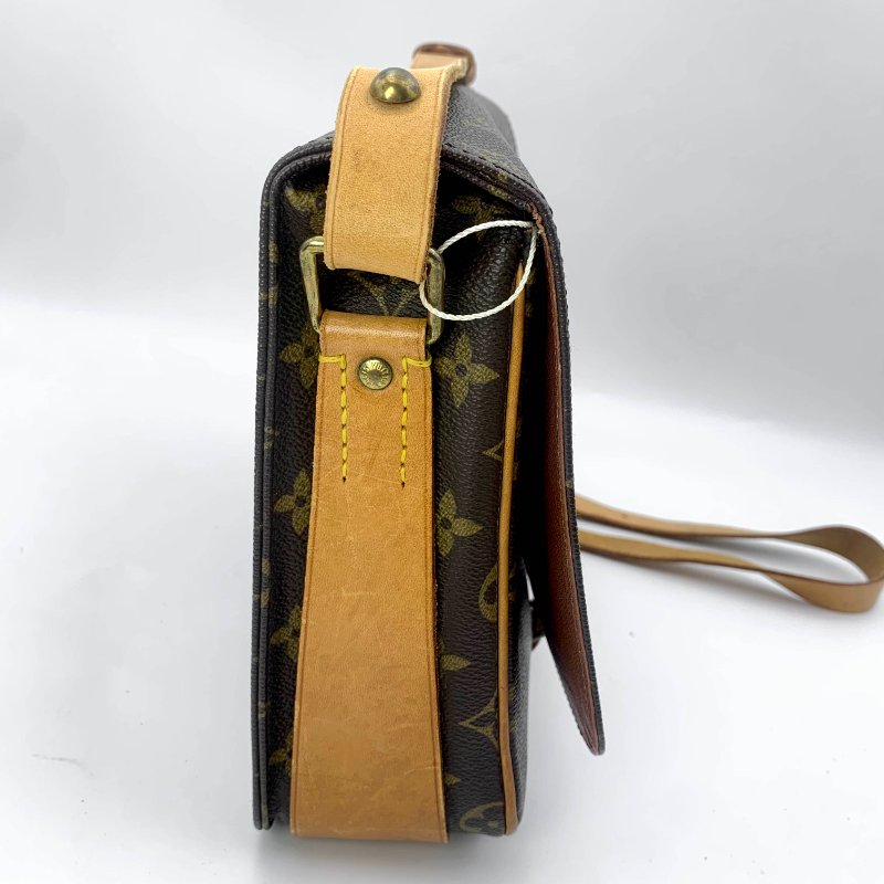 Louis Vuitton 老花中型馬鞍包,路易威登,LV,斜背包,單肩包,小方包,隨身包,真品,正品,現貨,免運-6