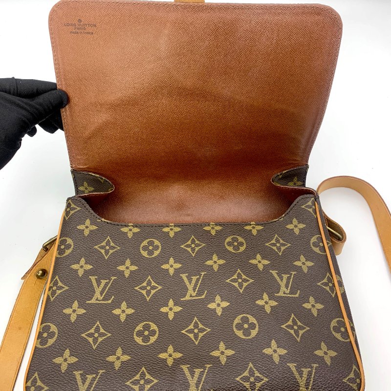 Louis Vuitton 老花中型馬鞍包,路易威登,LV,斜背包,單肩包,小方包,隨身包,真品,正品,現貨,免運-10