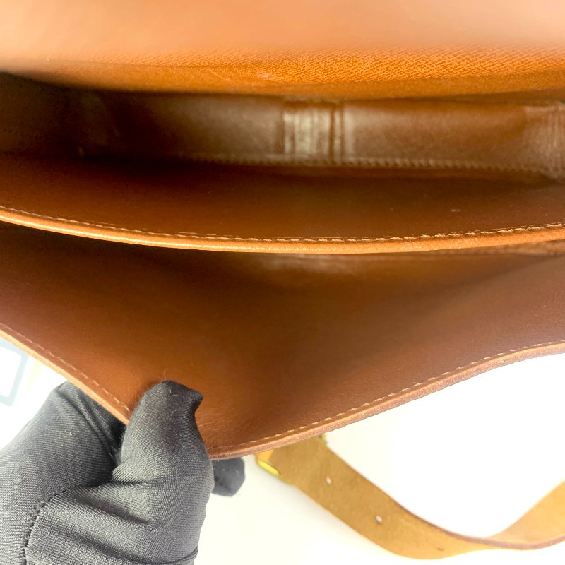 Louis Vuitton 老花中型馬鞍包,路易威登,LV,斜背包,單肩包,小方包,隨身包,真品,正品,現貨,免運-14