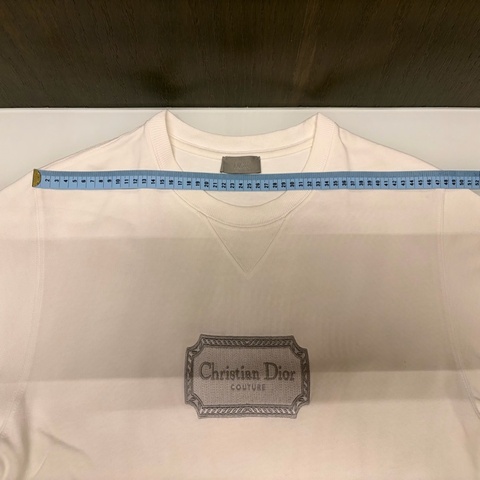 Dior 迪奧 95新短袖刺繡T恤 白色S