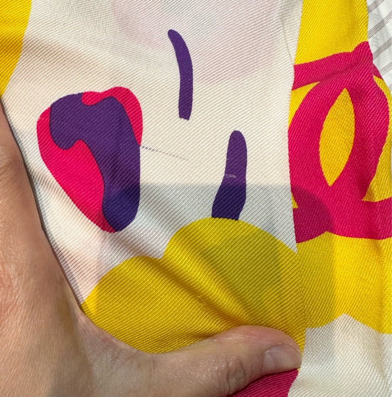 《新歡舊愛》正品CHANEL絲質微A幅半身裙36/S/XS-5