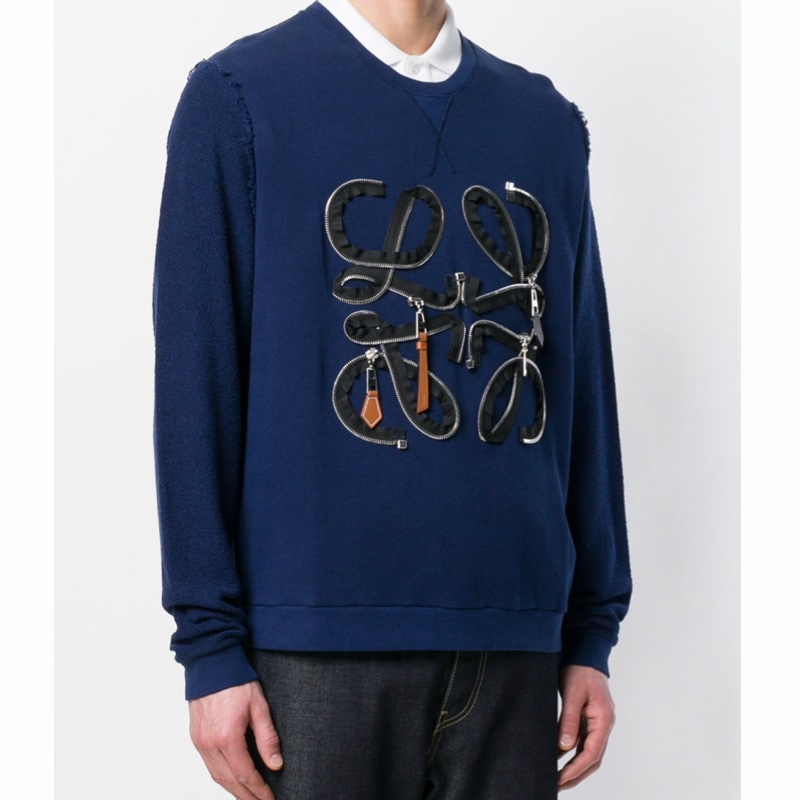 Loewe 男士 圓領長袖衛衣XS碼-1