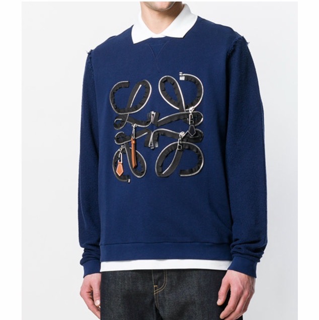 Loewe 男士 圓領長袖衛衣XS碼-2