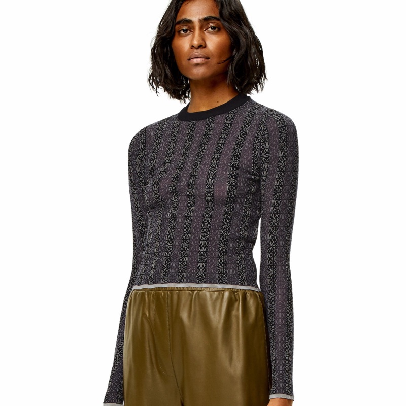 Loewe 女士 徽標針織毛衣S L碼-1