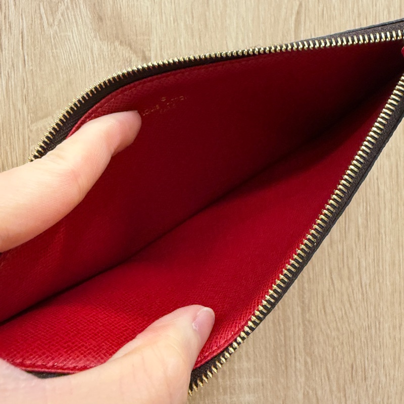 LV 咖格金釦三合一斜背鍊包N40492-16