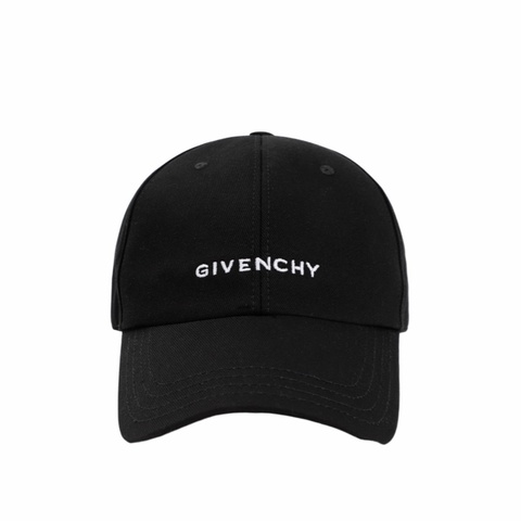Givenchy 男士 徽標棒球帽子均碼碼