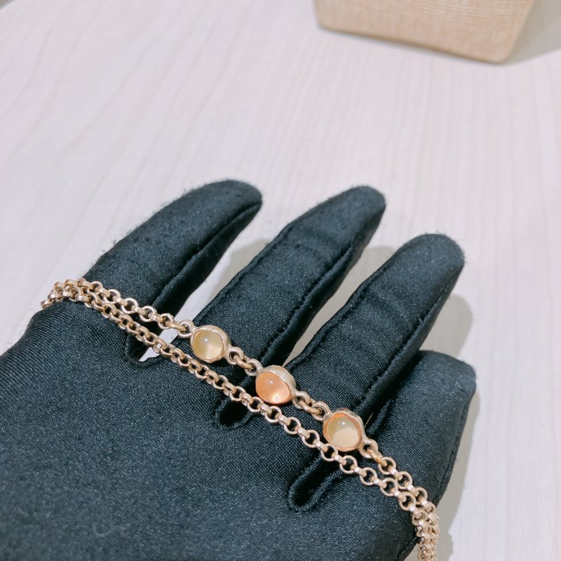 TK1929 香奈兒 花花珍珠 長頸鏈 CC logo And Flower Long Pearl Necklace Pearl x GHW-5