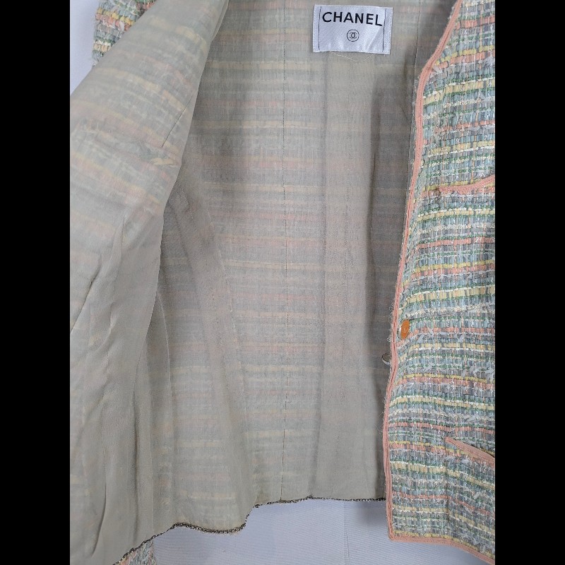 莉亞精品♡CHANEL 小香風外套 二手美品-2