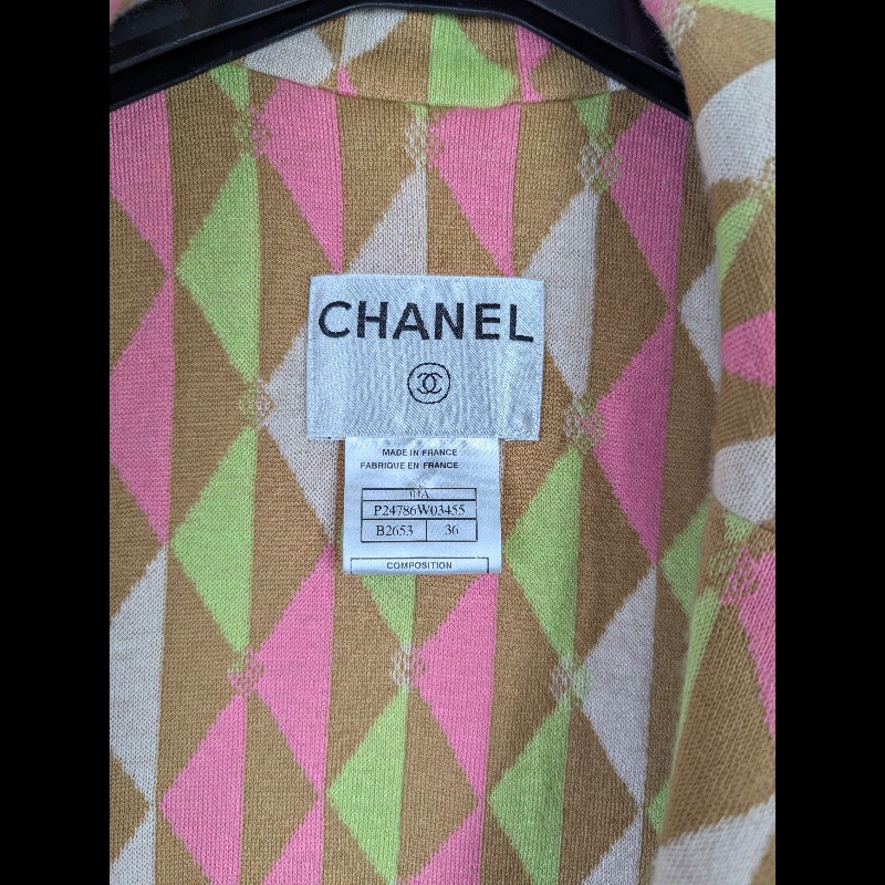 莉亞精品♡CHANEL 小香風外套 尺碼36 二手美品-3