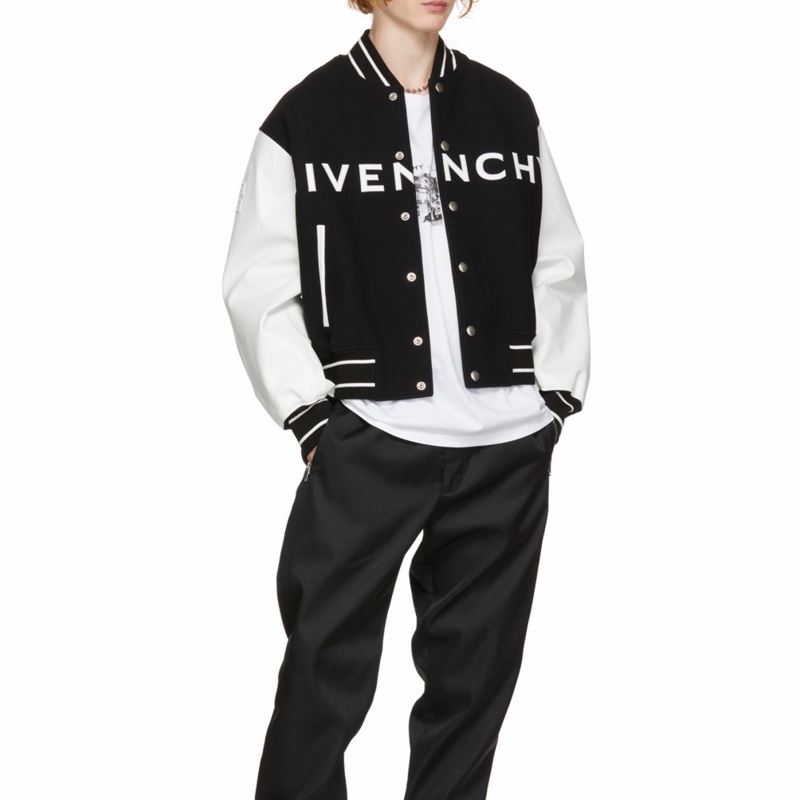 Givenchy 男士 飛行員夾克IT-44 IT-46 IT-48 IT-50 IT-52 IT-54 IT-56碼-1