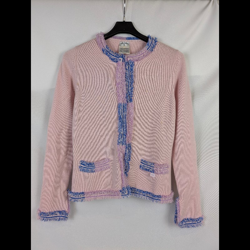 莉亞精品♡CHA EL 小香風外套 尺碼36 二手美品-0