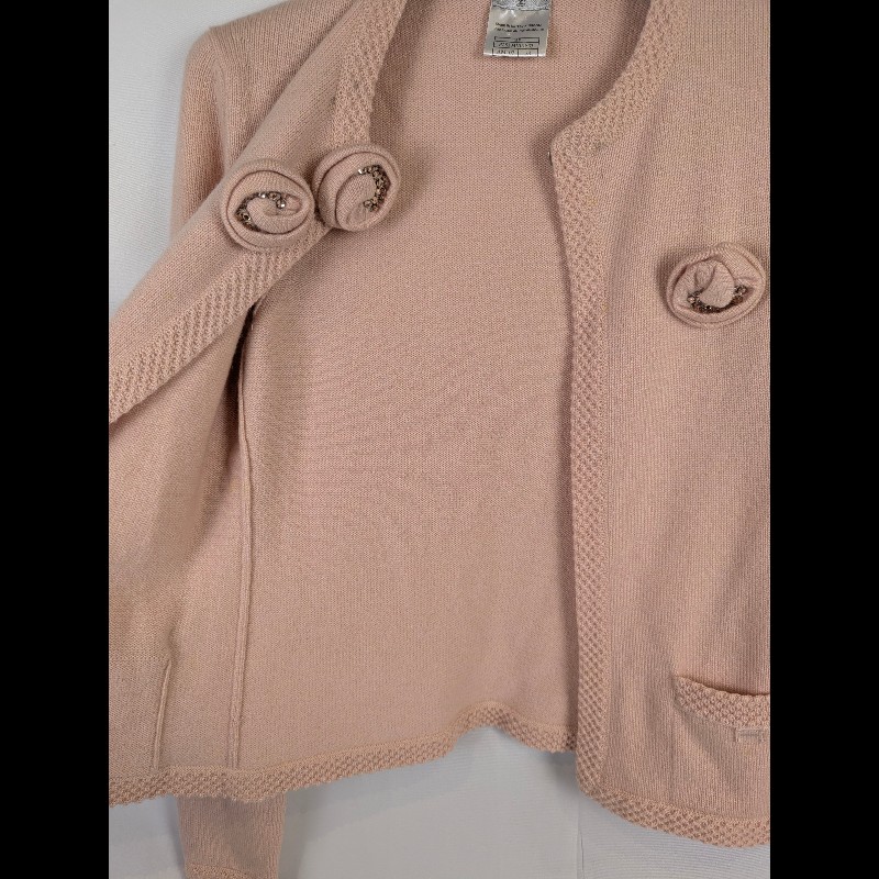 莉亞精品♡CHANEL 小香風外套 尺碼38 二手美品-2