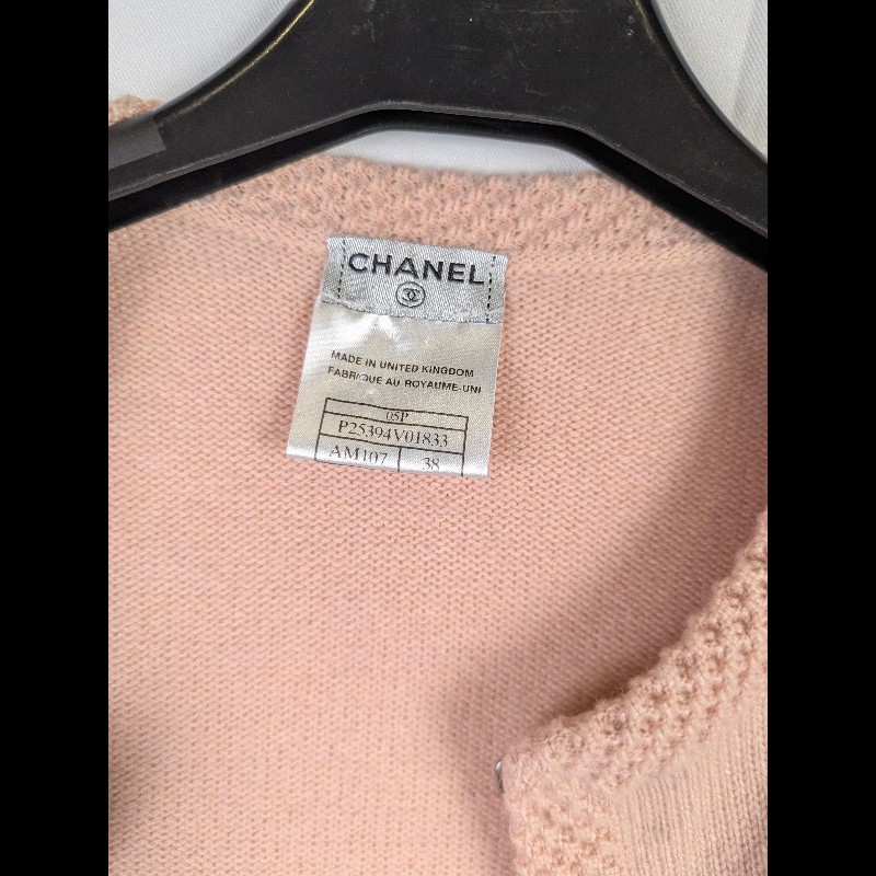 莉亞精品♡CHANEL 小香風外套 尺碼38 二手美品-3