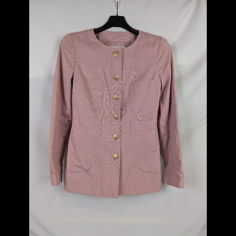 莉亞精品♡CHANEL 小香風西裝外套 尺碼34 二手美品-0