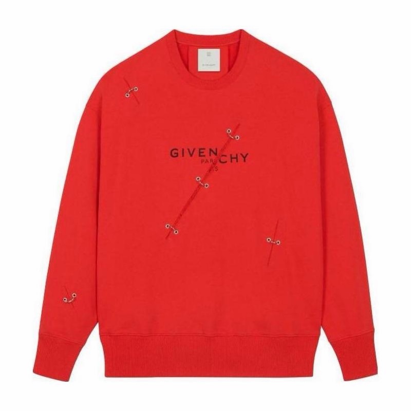 Givenchy 男士 徽標金屬細節衛衣S L碼-0