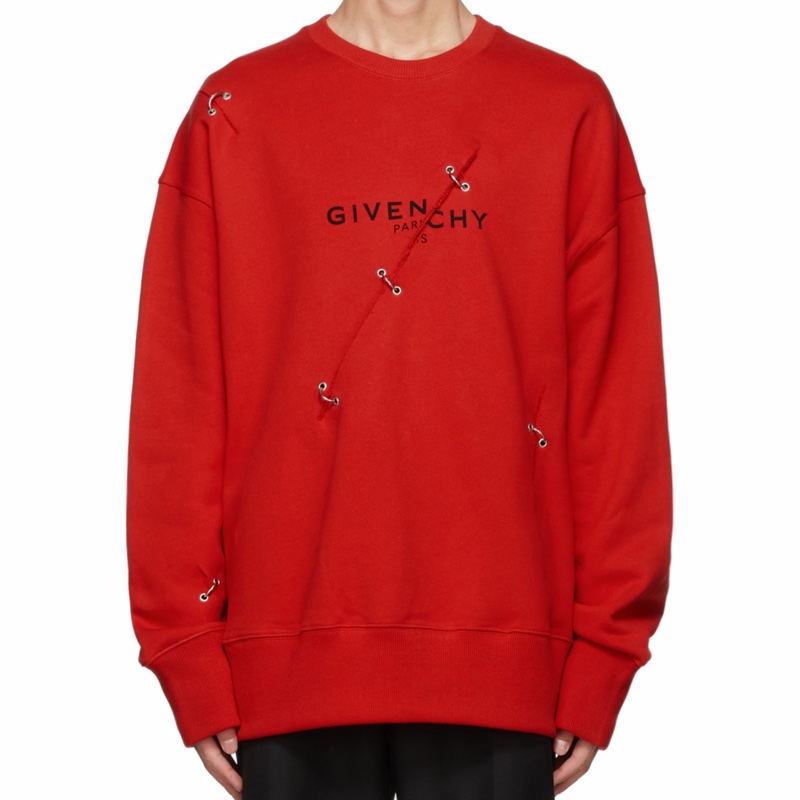 Givenchy 男士 徽標金屬細節衛衣S L碼-2