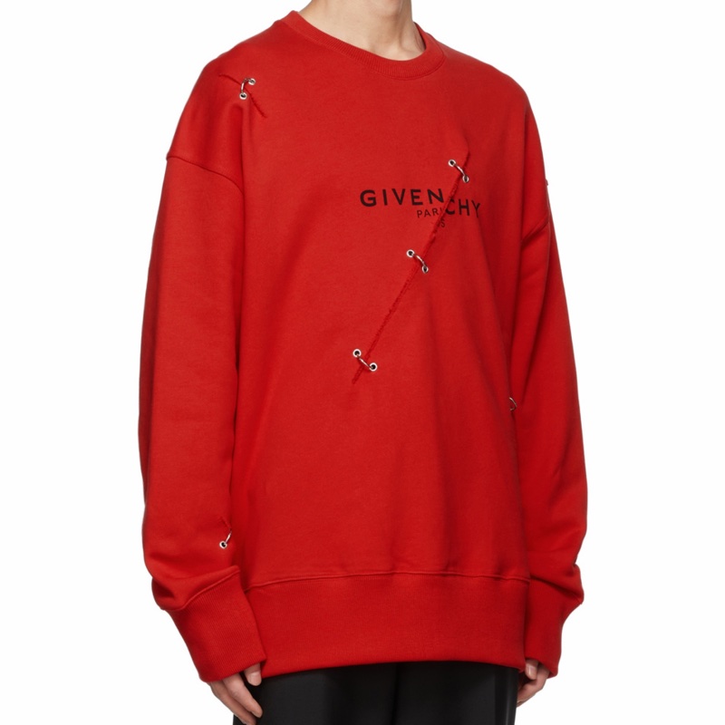 Givenchy 男士 徽標金屬細節衛衣S L碼-3