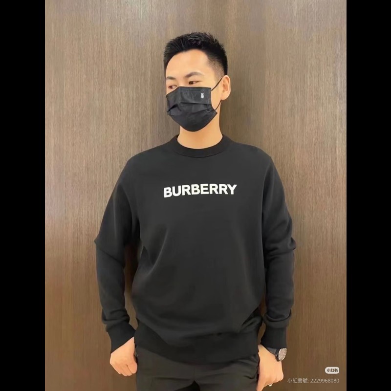 莉亞精品♡Burberry 經典圓領長袖衛衣 尺碼S 二手美品-2