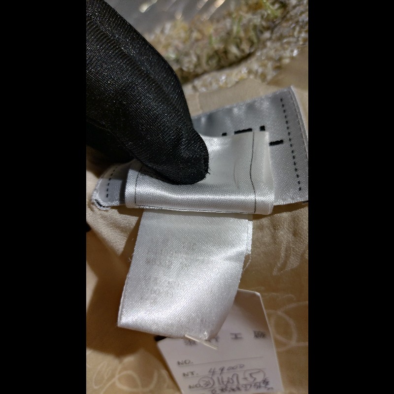 Chanel 駝色毛呢嫩綠毛毛邊短版外套-31