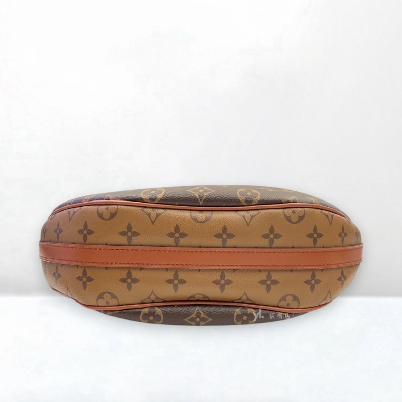 S5254-LV包包 Loop Hobo雙色原花月亮包M46311-4