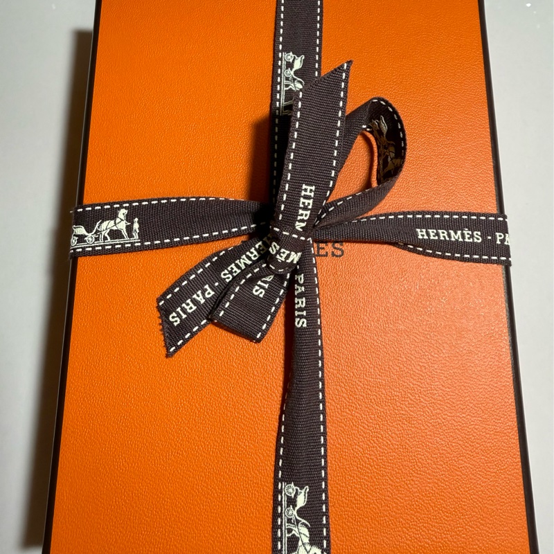 全新閑置愛馬仕Hermes Mini小H項鍊 經典橘POP-7