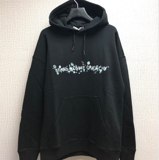 Givenchy 男士 印花連帽衛衣XS M L XL碼-0