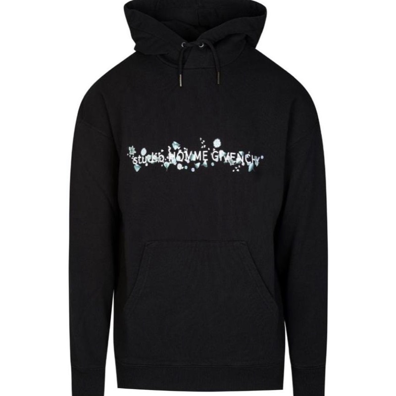 Givenchy 男士 印花連帽衛衣XS M L XL碼-3