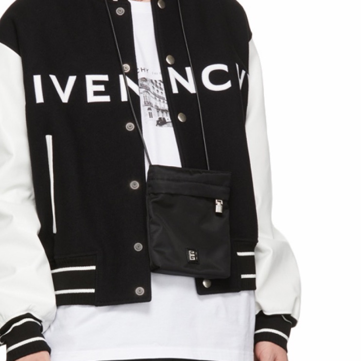 Givenchy 男士 徽標斜挎包均碼碼常規、20cm*3cm*17cm-3