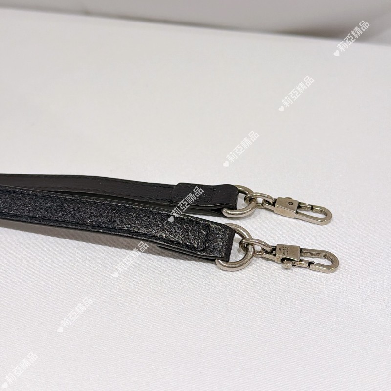 莉亞精品♡GUCCI 深藍老花琴譜包 九新美品-14