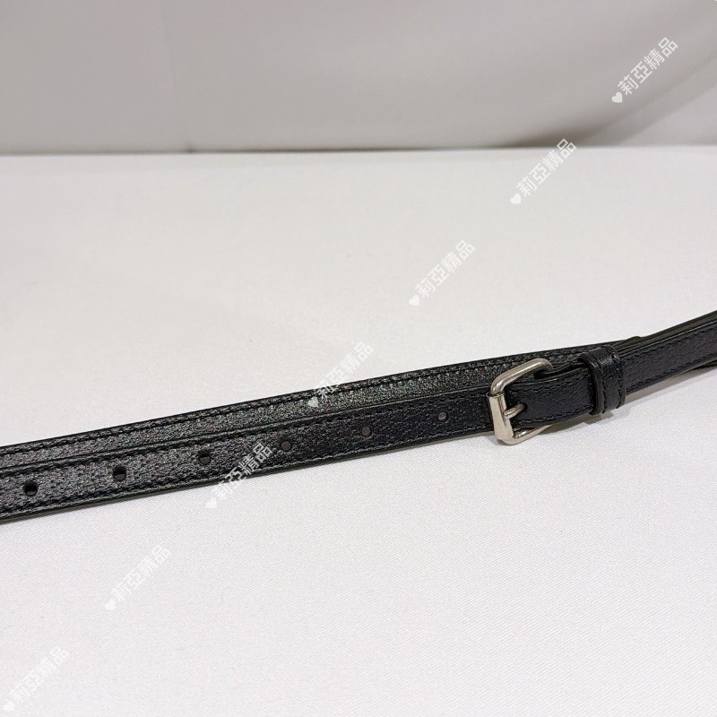 莉亞精品♡GUCCI 深藍老花琴譜包 九新美品-15